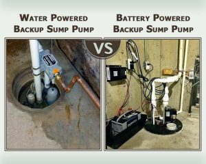 Battery Backup Vs Water-Powered Sump Pump